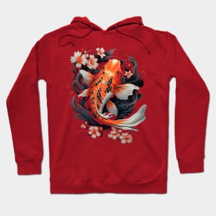 Japanese Koi Carp Nishikigoi Fish Japan Hoodie